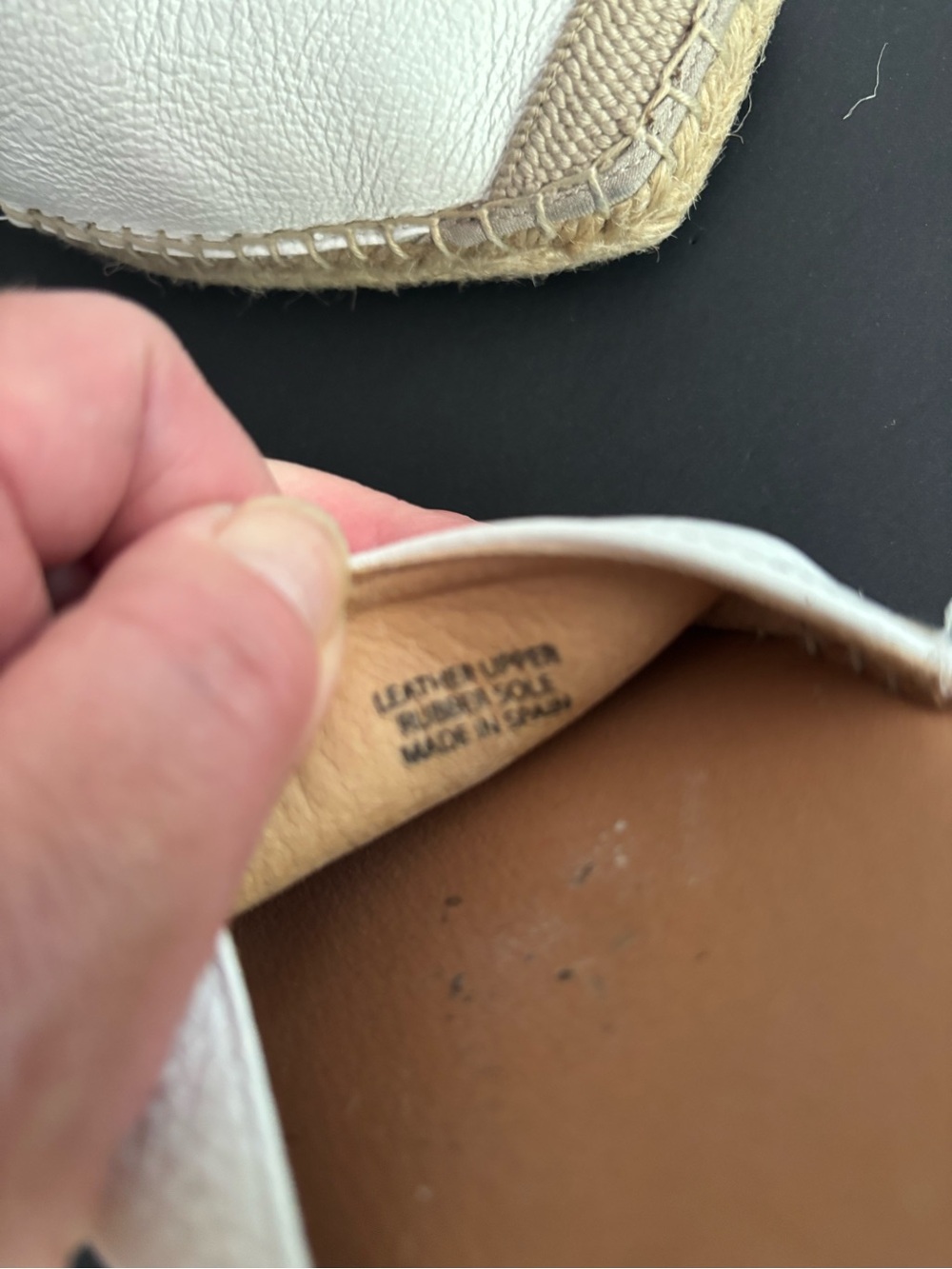 Maypol Spain white espadrille flats - Picture 9 of 10